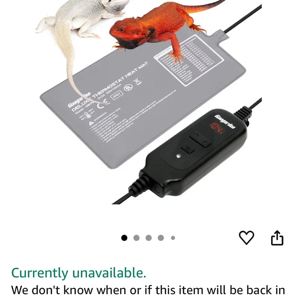Deluxe Thermostat Heat Mats